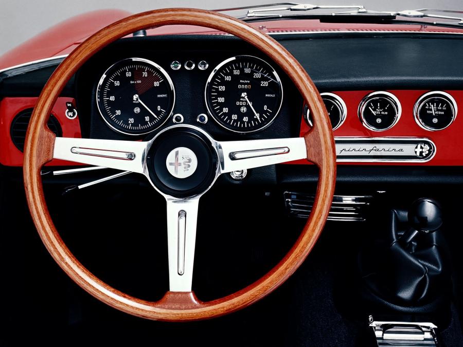 Панель приборов Alfa Romeo 1750 Spider Veloce (105) 1967 года  (фото 6 из 16)
